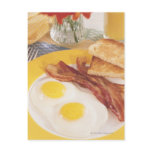 Breakfast 2 postcard