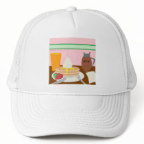Breakfast Mesh Hats