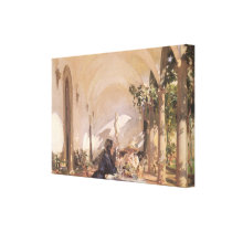 Breakfast in the Loggia by John Singer Sargent