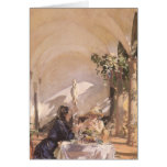Breakfast in the Loggia by John Singer Sargent