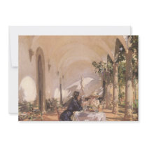 Breakfast in the Loggia by John Singer Sargent
