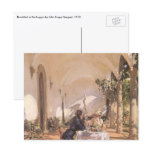 Breakfast in the Loggia by John Singer Sargent