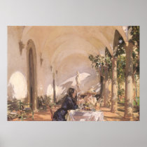 Breakfast in the Loggia by John Singer Sargent