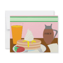 Breakfast Custom Invites