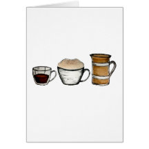 Breakfast, lunch & dinner cards