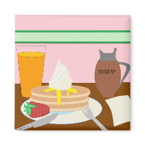 Breakfast Magnets