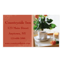 Breakfast Tray Business Card