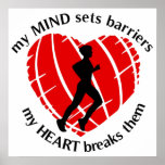 Breaking Barriers Runner Print