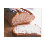 Breaking Bread  Sweet Potato Pie Recipe Postcard