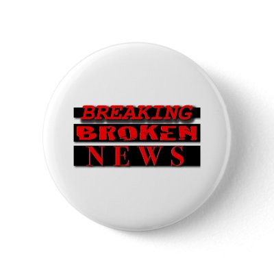 Breaking Broken News Logo Wear by breakingbrokennews