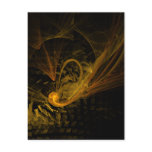 Breaking Point Abstract Art Postcard