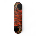 Breaking the Circle Abstract Art Skateboard