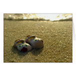 Breaktime - Doll shoes at the beach Close up cards