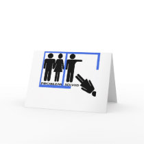 Breakup and Divorce Designs Greeting Card