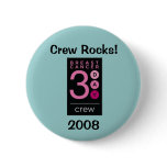 Breast Cancer 3-Day 2008 Crew Button