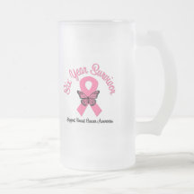 Breast Cancer 6 Year Survivor Mug