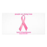 Breast Cancer and HealthCare photo cards