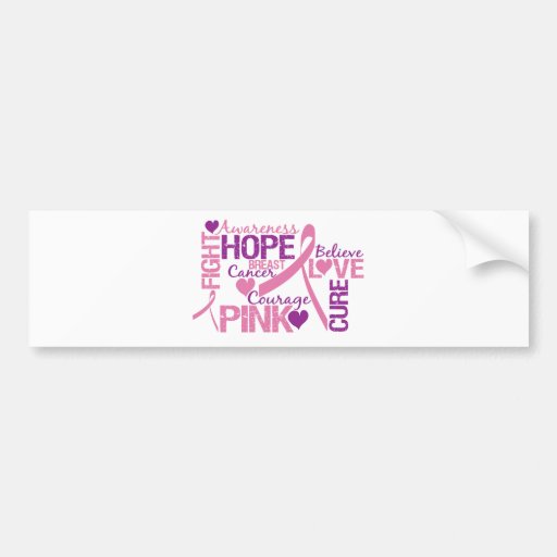 Breast Cancer Awareness Bumper Sticker