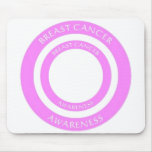 Breast Cancer Awareness Circle of Life Mousepad