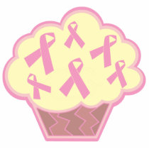 Breast Cancer Awareness Cupcake Photo Cut Outs