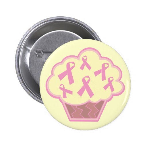 Breast Cancer Awareness Cupcake Pin