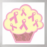 Breast Cancer Awareness Cupcake posters