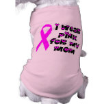 Breast Cancer Awareness Dog Tee pet clothing