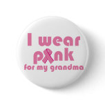 Breast Cancer Awareness I wear Pink buttons
