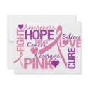 Breast Cancer Awareness invitations