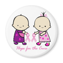 Breast Cancer Awareness Refrigerator Magnet