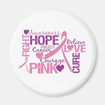 Breast Cancer Awareness Magnet