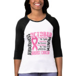 Breast Cancer Awareness Month Heart 1.5 t-shirts