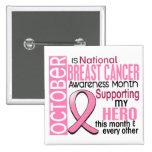 Breast Cancer Awareness Month Pinback Button