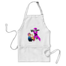 Breast Cancer Awareness Month, Rosie the Riveter Apron