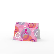 Breast Cancer Awareness Note Card