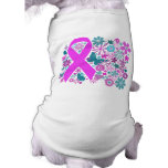 Breast Cancer Awareness Pet Tee pet clothing