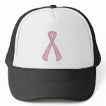 Breast Cancer Awareness pink ribbon Trucker Hat