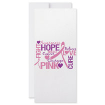 Breast Cancer Awareness Rack Card Template