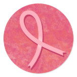 Breast Cancer Awareness Ribbon stickers