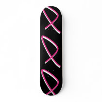 Breast Cancer Awareness Skateboard - Customisable