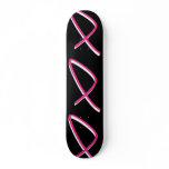 Breast Cancer Awareness Skateboard - Customisable