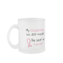 Breast Cancer BIG MUSCLES 1.1 Godmommy Mug