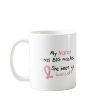 Breast Cancer BIG MUSCLES 1.1 Nana Mug