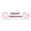 Breast Cancer Bumper Sticker bumper stickers