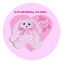 breast cancer bunnies stickers