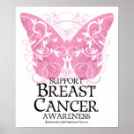 Breast Cancer Butterfly posters