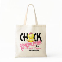 Breast Cancer Chick Gone Pink 2 Canvas Bag