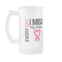 Breast Cancer Everyday I Miss My Mother mugs