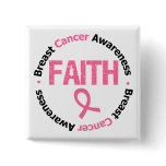 Breast Cancer Faith buttons