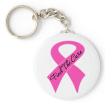 Breast Cancer Find The Cure Keychains